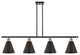 Ballston Cone Island Light, Black Antique Brass, Matte Black
