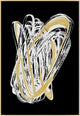 Movement In White 2, Giclee Reproduction Artwork