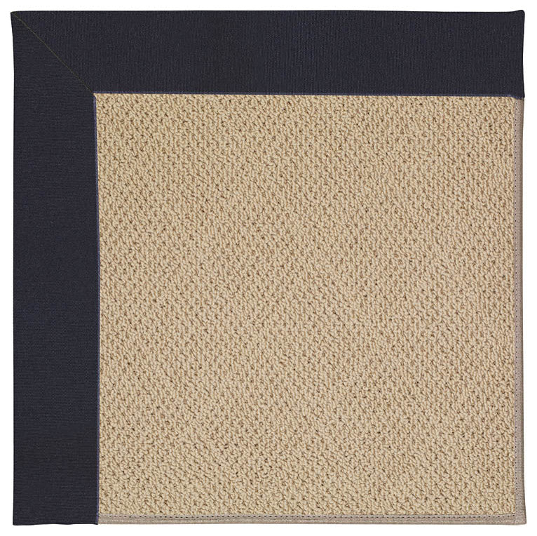 Capel Zoe-Cane Wicker Dark Navy 1990_497 Machine Tufted - 2'' 6" X 8'' Runner