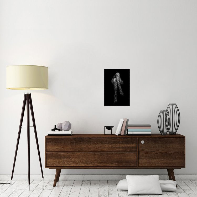 "Stockings" Framed Canvas Giclee by Nandor Laszlo, 16x23"