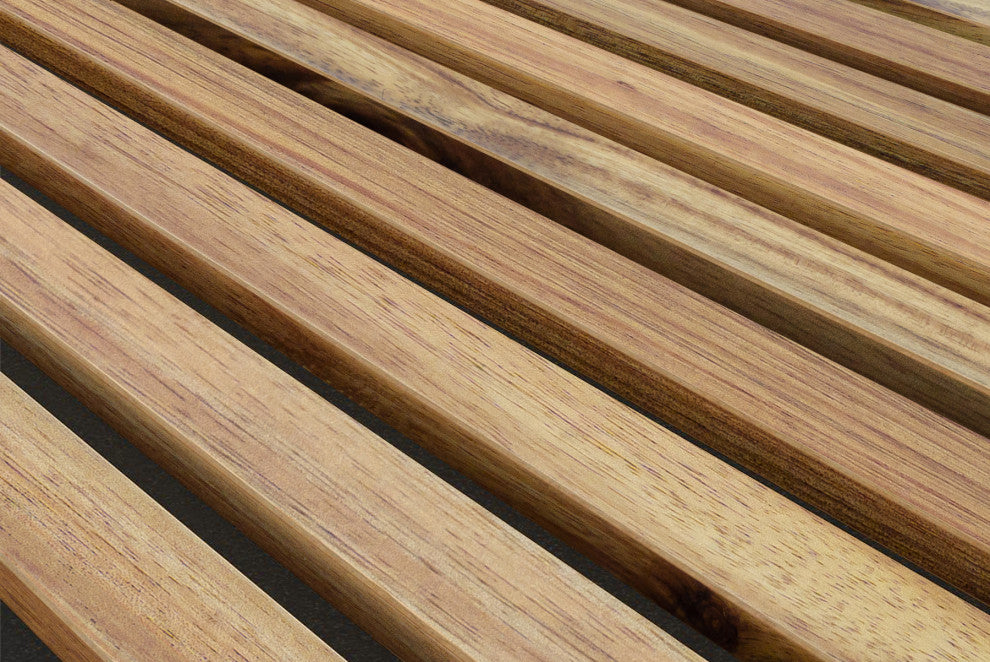 Solid Wood Slat Wall Panels | Set of 2 Wood Wall Panels  - Acacia