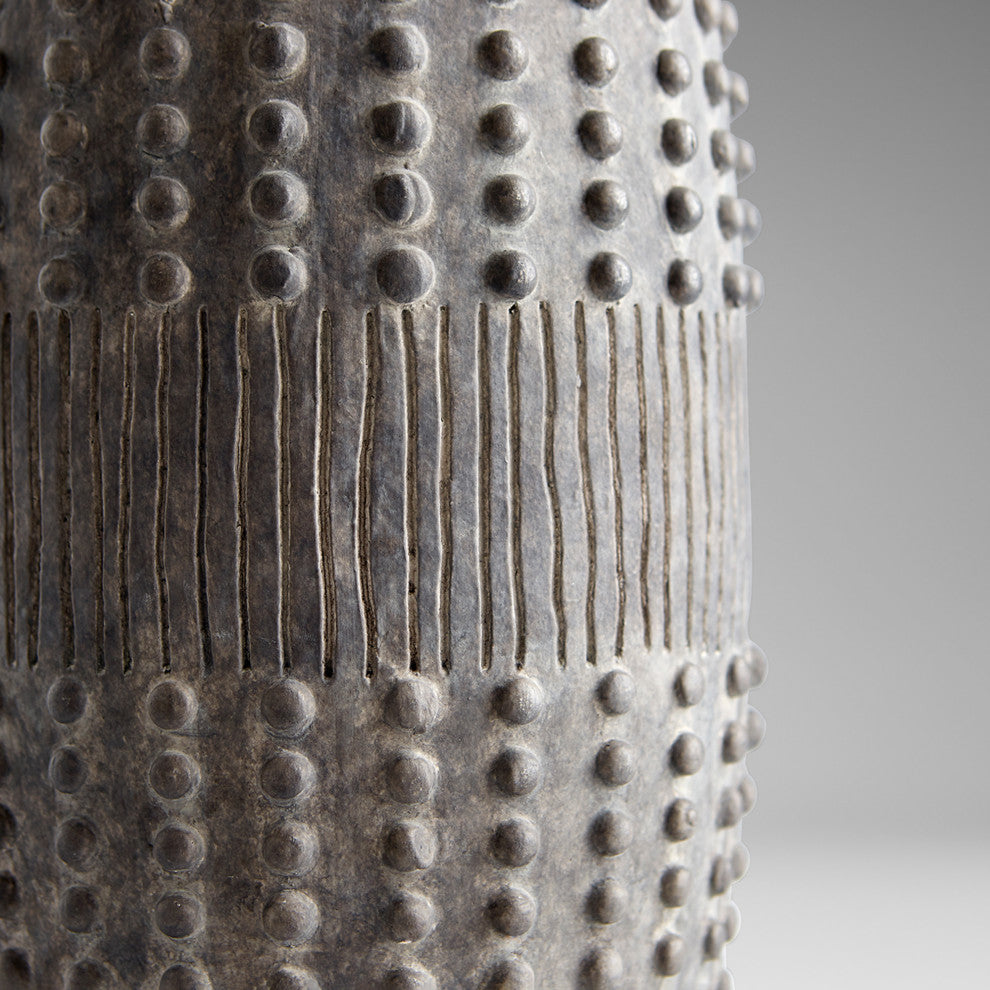 Cyan Design Short Scoria Vase 10996 - Gray