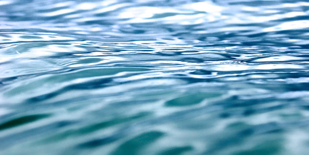 Rolling Ripples Fine Art Photography Print, 30"x60", Acrylic Print