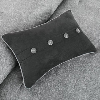 Madison Park Microsuede Printed 7-Piece Comforter Set, King