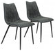 Norwich Dining Chair, Set of 2 Vintage Black