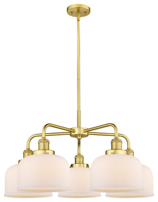 Innovations Cone 5 26" Chandelier Satin Gold