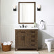 OVE Decors Tahoe Vanity With Mirror, Almond Latte, 36"