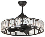 Maxim Odeon 22 LED Odeon 22" 3 Blade Smart LED Indoor Ceiling Fan - Black