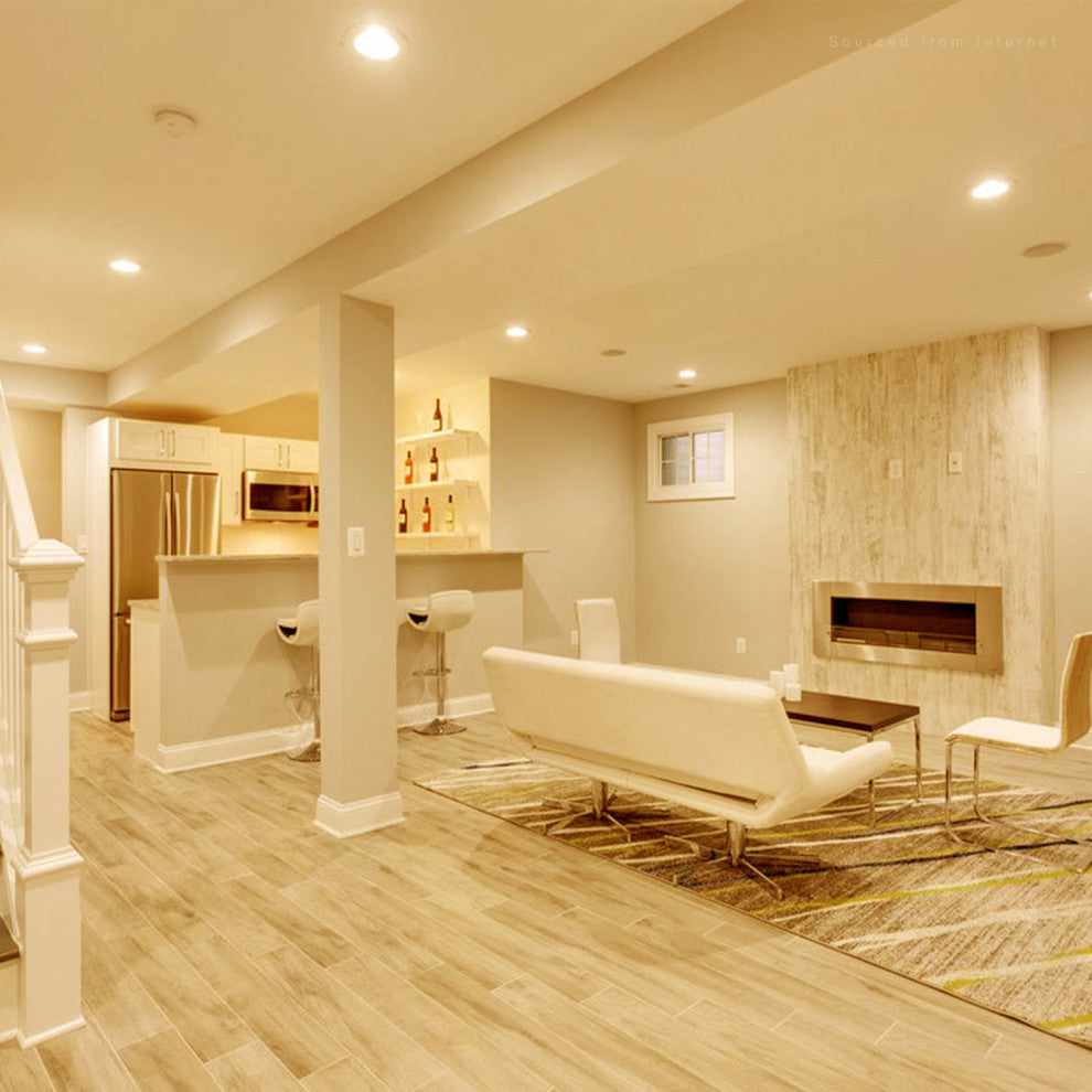 24 Pack 12W 6" LED Recessed Lighting With Junction Box, 2700K Soft White