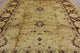 Ivory Handmade Oushak Hand-Knotted Peshawar Chobi Wool Rug, 9'x12'