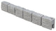True Form Plastic Flex-Wall Landscape Edging, Greystone