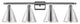 Ballston Cone Bath Vanity Light, Polished Chrome, Polished Chrome