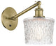 Innovations 317-1W-AB-G402-LED 1-Light Sconce, Antique Brass