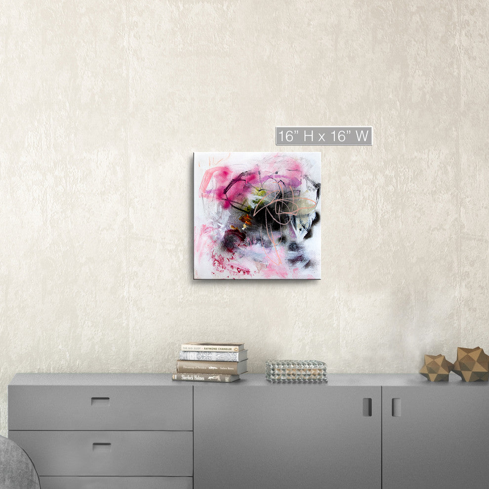 Ready2HangArt 'Bubble Gum Brigade' Abstract Canvas Wall Art