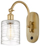 Innovations 518-1W-SG-G1113-LED 1 Light 5.3" Sconce, Satin Gold