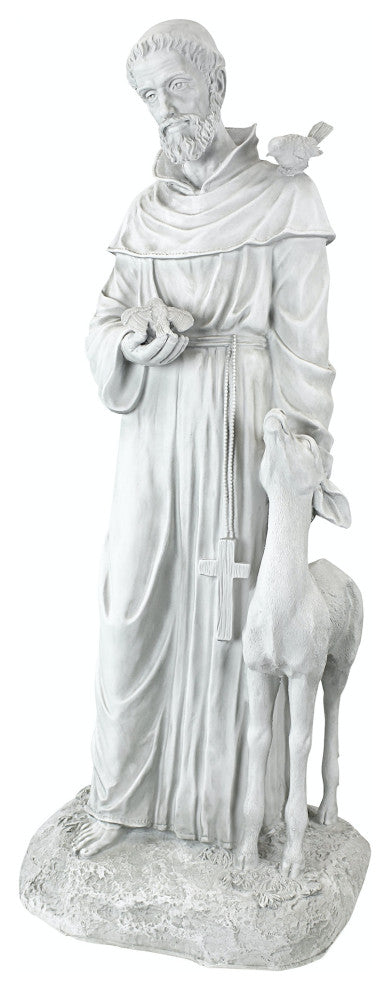 Saint Francis Religious Garden Statue