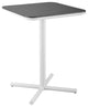 Raleigh Outdoor Patio Aluminum Bar Table - White