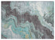 Machine Washable Indoor/Outdoor Chantille ACN1907 Teal 1'8" x 2'6" Rug
