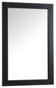 Alice Vanity Mirror, 24"x36", Black