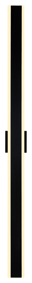 Malibu LED Integrated Black Outdoor Wall Light
