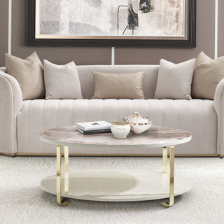 Ariana Cocktail Table, Gold