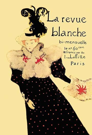 La Revue Blanche- Fine Art Giclee Print 24" x 36"