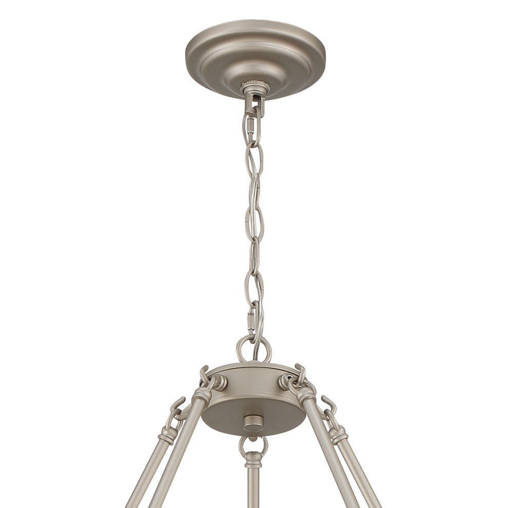 10 Light Crystal Wagon Wheel Candle Style Chandelier