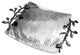 Sparkle Silver Leaf Square Tray