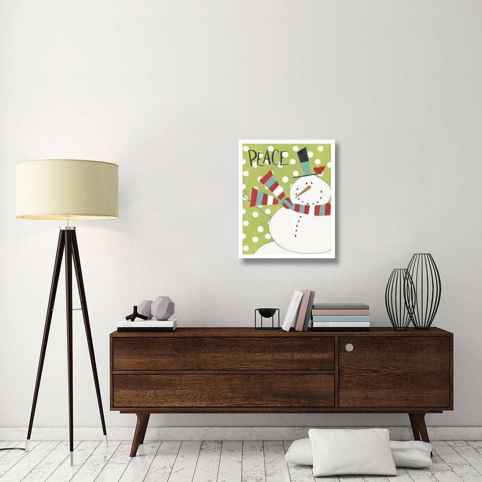 "Whimsy Winterland IV" Digital Paper Print by Anne Tavoletti, 24"x30"