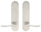 Waterfall Lever, Tubular Privacy, Satin Stainless Steel, 2-3/8" Backset