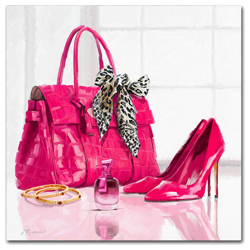 The Macneil Studio 'New Handbag' Canvas Art, 14"x14"