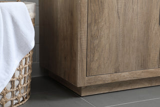 Bethany Single Bathroom Vanity, Natural Oak, 30"