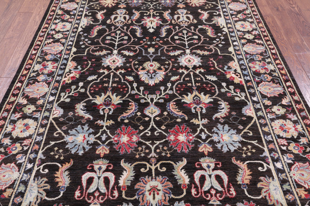 Turkish Oushak Hand-Knotted Wool Rug 6' 1" X 8' 11" - Q12824