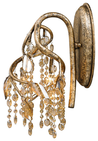 Golden Lighting Autumn Twilight Mystic Gold Wall Sconce