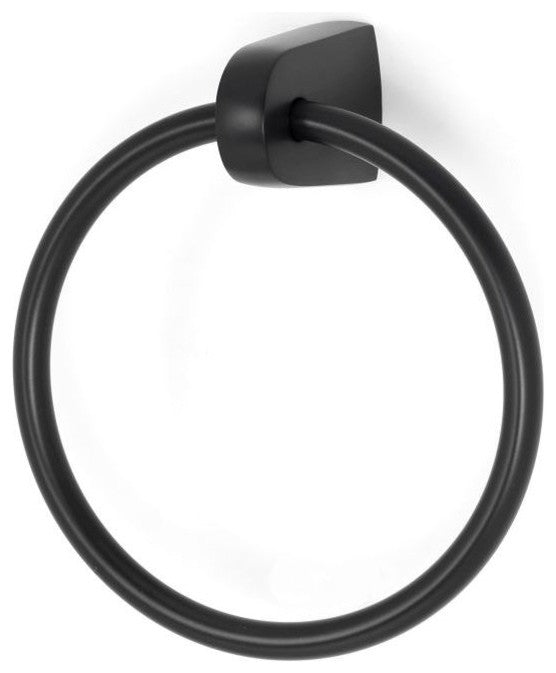 Alno Modern Towel Ring 7" in Bronze