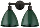 Innovations 616-2W-OB-MBD-75-GR 2 Light Bath Vanity Light, Oil Rubbed Bronze