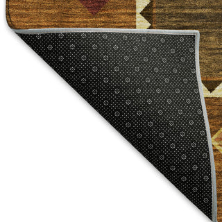 Addison Premium Washable Mayfield AMF177 Brown 3' x 5' Rug