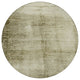 Machine Washable Indoor/Outdoor Chantille ACN1884 Khaki 8' x 8' Round Rug