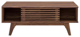 Render Coffee Table, Walnut