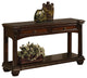 HomeRoots 18" X 54" X 30" Cherry Wood Veneer Sofa Table