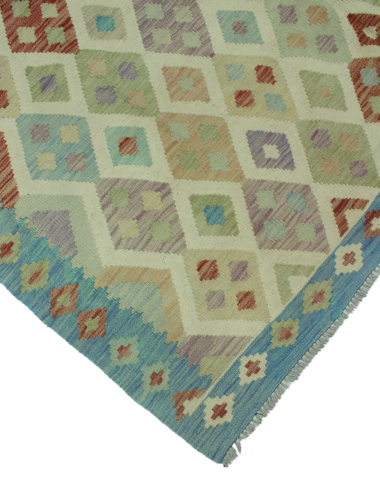 Sun Faded Kilim Cyril Ivory Runner