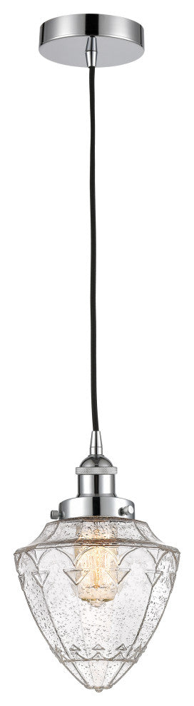 Innovations 616-1PH-PC-G664-7-LED 1-Light Mini Pendant, Polished Chrome