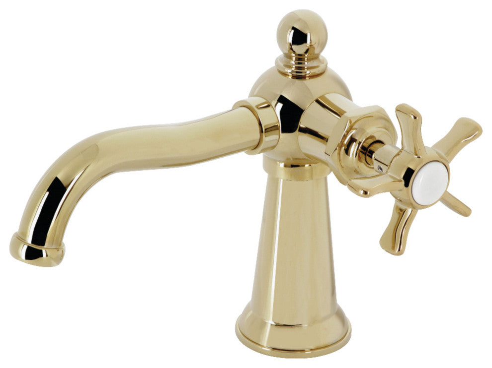Kingston Brass KS3542NX Single-Handle Bathroom Faucet, Push Pop-Up
