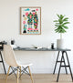 Sylvie Surf Koala Framed Canvas by Rachel Lee of My Dream Wall, Natural 18x24