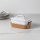 Casafina Ensemble Rectangular Covered Casserole with Cork Tray | 10"