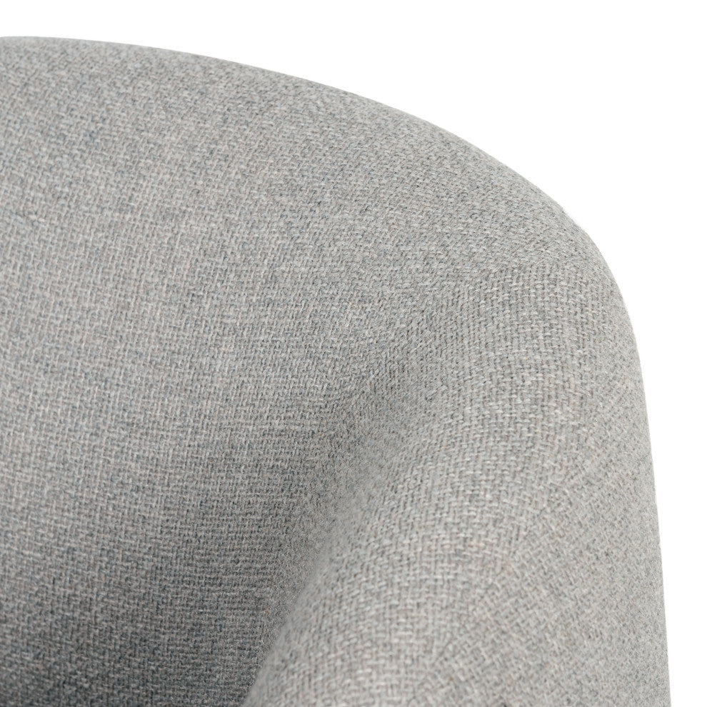 Sandie Swivel Chair-Gibson Silver