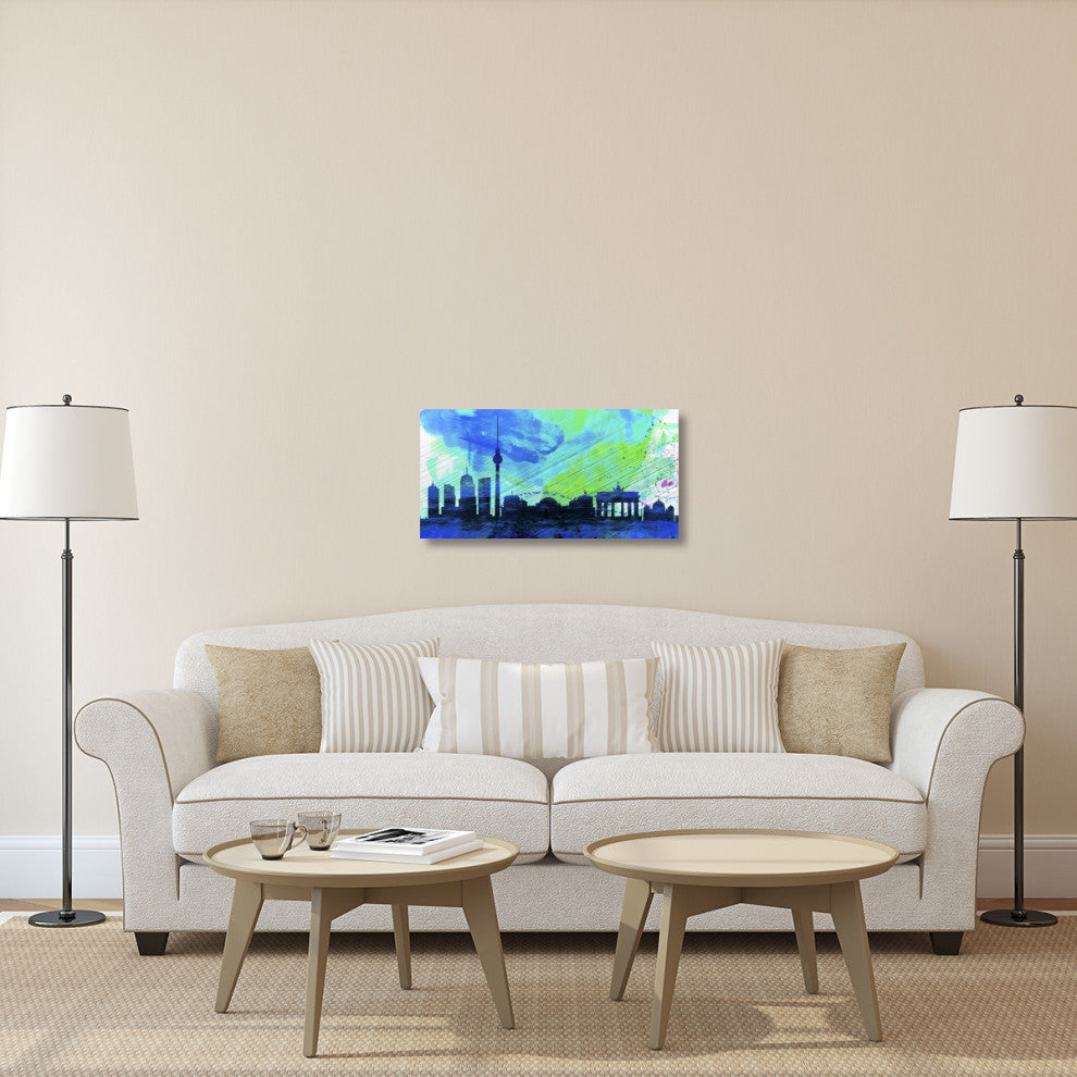 "Berlin City Skyline" Fine Art Print