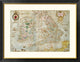 "A General Description of England and Ireland"  by Laurence Nowell, 40x31"