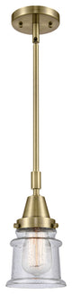 Innovations Lighting 447-1S-AB-G184S Small Canton 1 Light 6.5" Mini Pendant