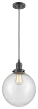 X-Large Beacon 1-Light Mini Pendant, Oil Rubbed Bronze, Seedy